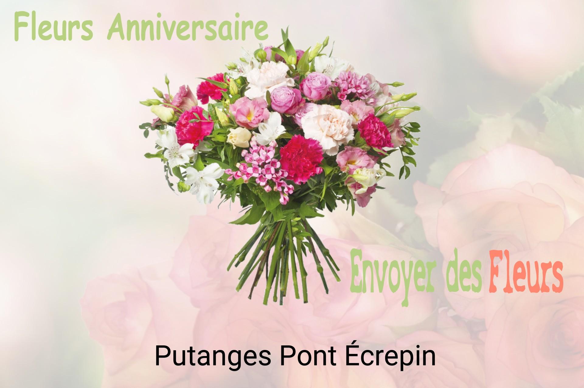 Bouquet de fleurs d’anniversaire livré à Putanges-Pont-Écrepin