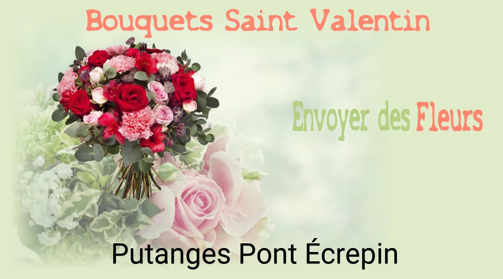 Roses de Saint-Valentin livrées à Putanges-Pont-Écrepin